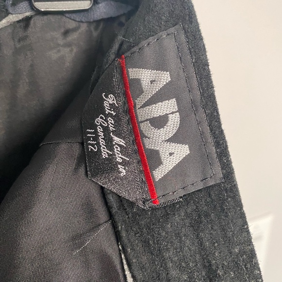 Ada Vintage  Midi Leather Skirt - Picture 6 of 8